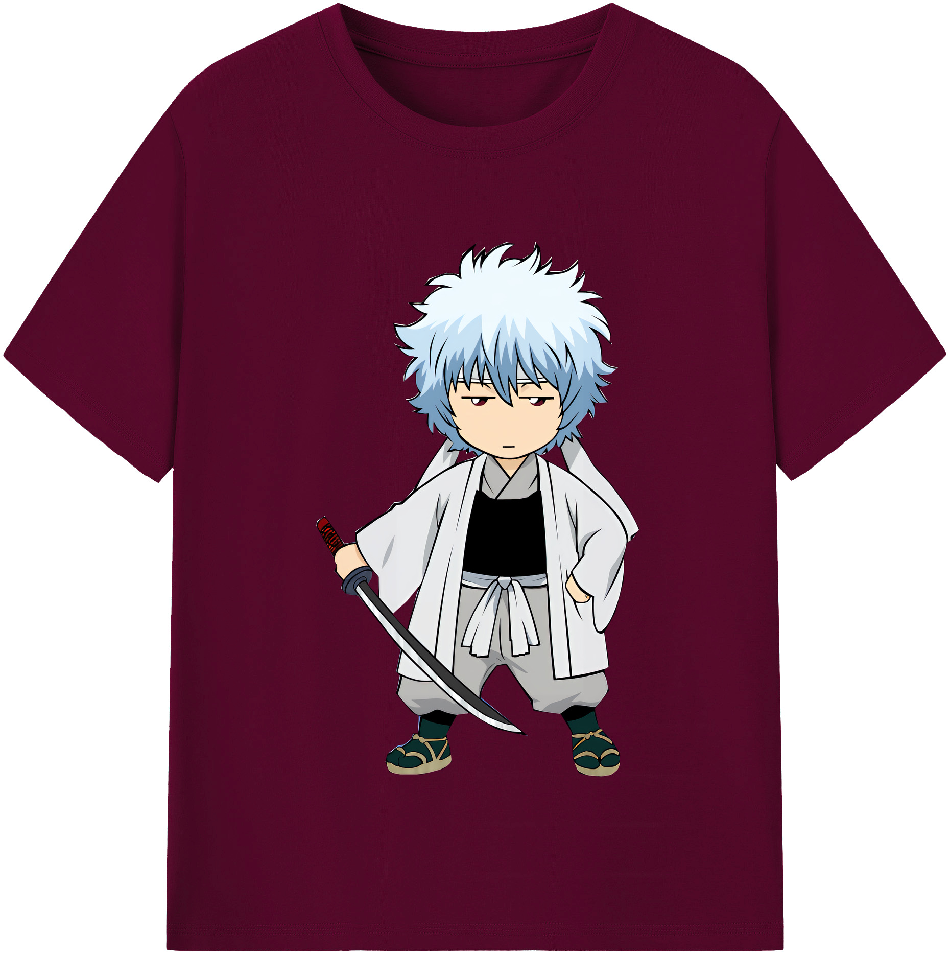 （画像用） ぎんたま 坂田銀時（さかたぎんとき） 神楽 志村新八（しむら しんぱち） GINTAMA Sakata Gintoki Kagura Shimura Shinpachi レディースカジュアルプリントTシャツ（綿100％）